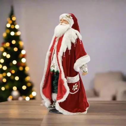 32" Snow Day Santa Doll 28-028698