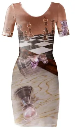 A Game of Chess Bodycon Dress