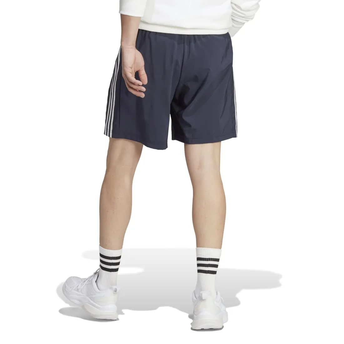 ADIDAS AEROREADY ESSENTIALS CHELSEA 3-STRIPES MEN'S SHORTS BLUE
