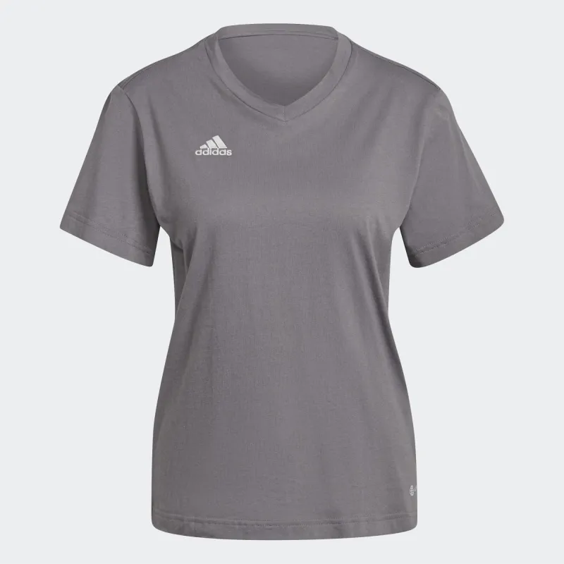 ADIDAS ENTRADA 22 TEE WOMEN TEAM GREY FOUR
