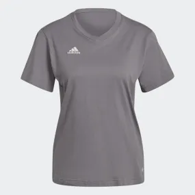 ADIDAS ENTRADA 22 TEE WOMEN TEAM GREY FOUR