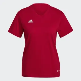 ADIDAS ENTRADA 22 TEE WOMEN TEAM POWER RED