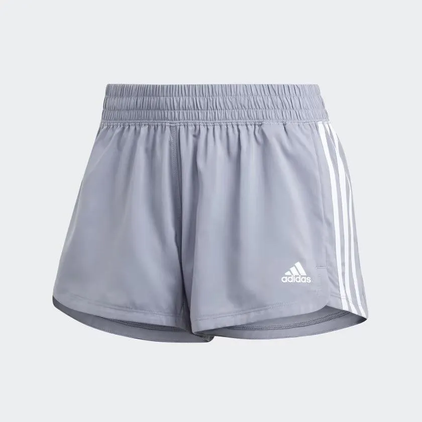 Adidas Pacer 3 Stripe Woven Womens Short