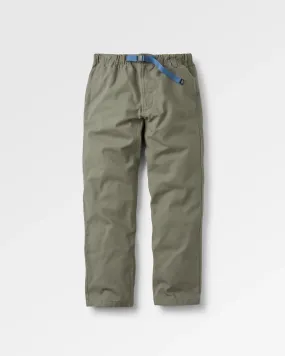 Adventurer Organic Canvas Trouser - Dusty Olive