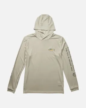 Ahi Mount Sunshirt Hoodie - Natural