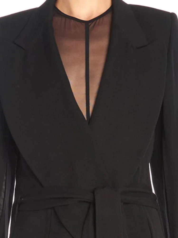Ann Demeulemeester Belted Coat