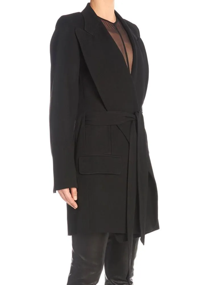 Ann Demeulemeester Belted Coat