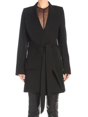 Ann Demeulemeester Belted Coat