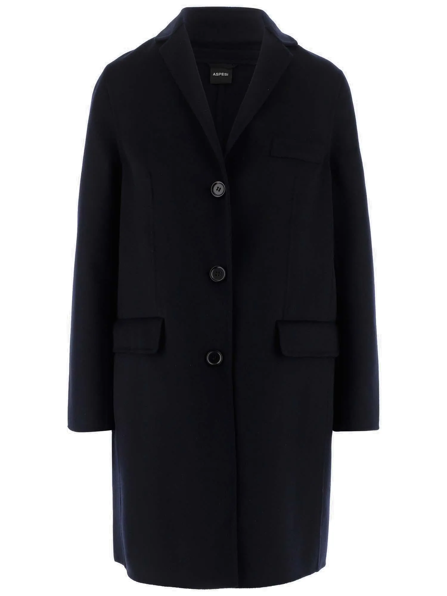 Aspesi Single Breasted Coat