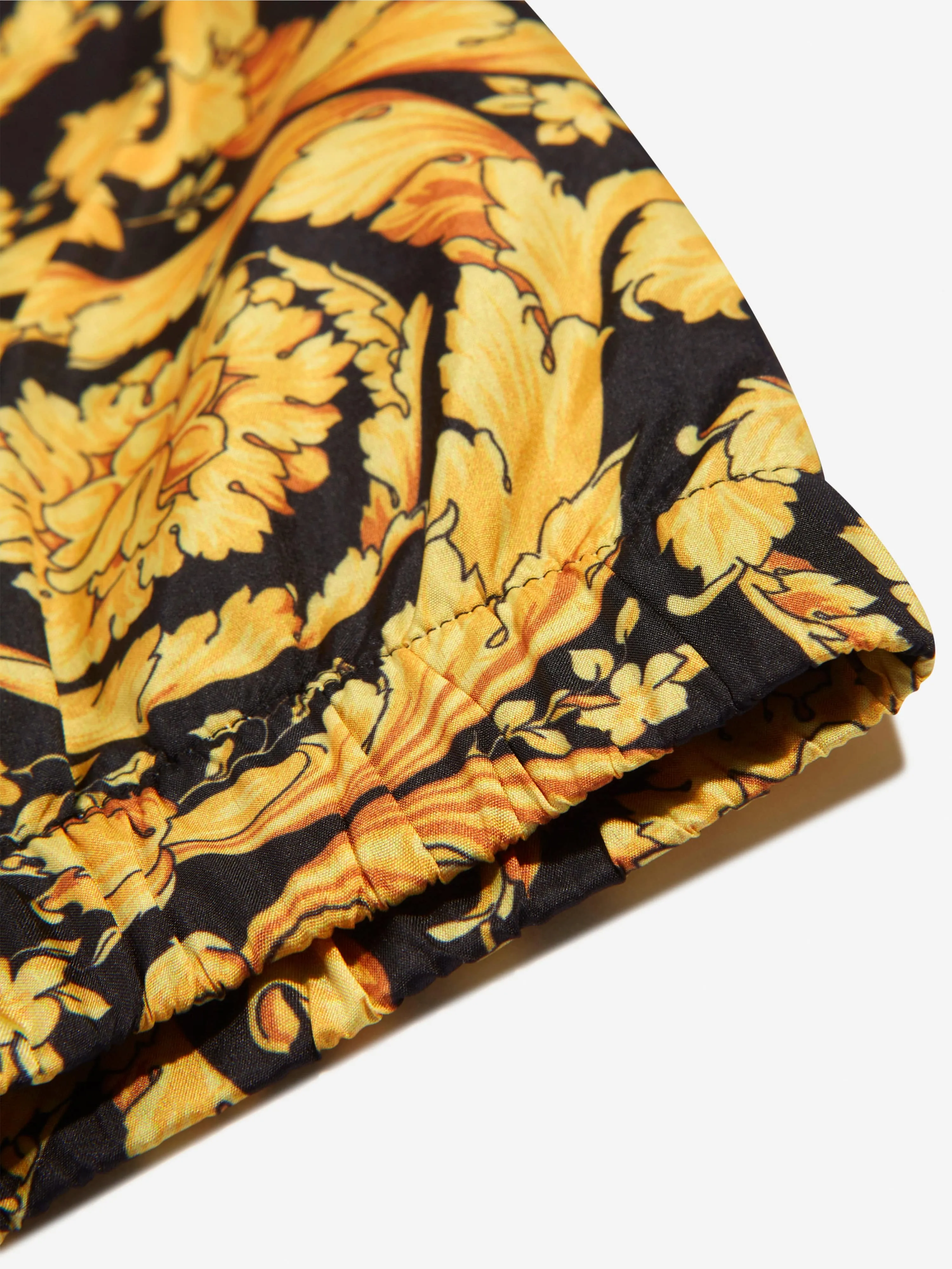 Baby Boys Barocco Print Swim Shorts