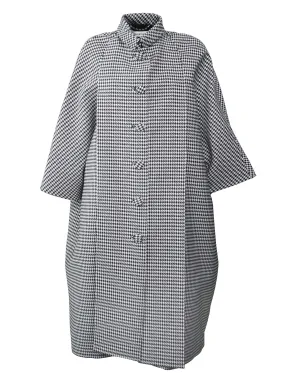 Balenciaga Dog Tooth Print Coat