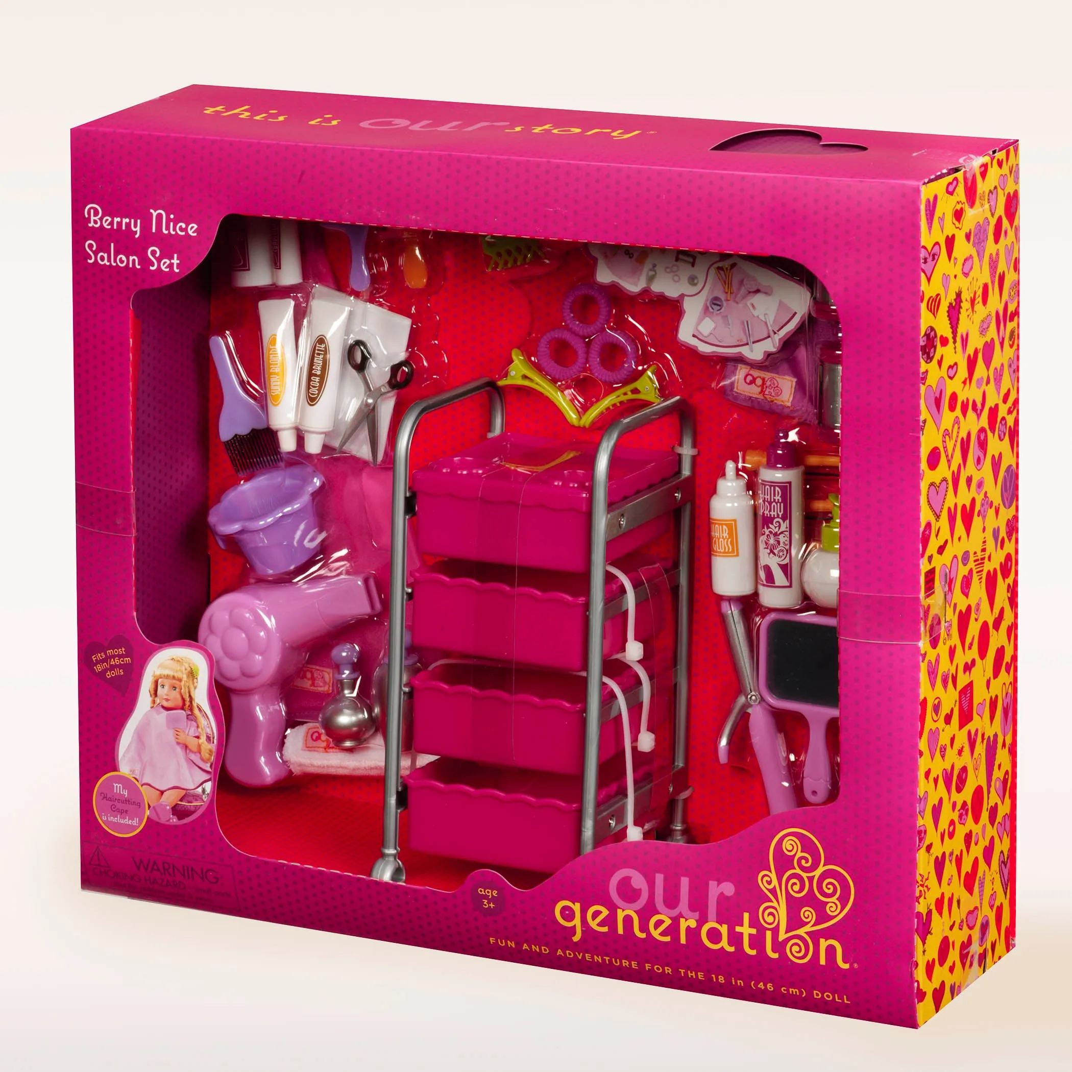 Berry Nice Salon Set