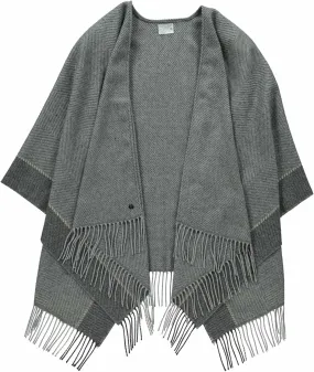 Big Herringbone Ruanna - Steel Grey
