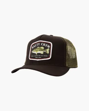 Bigmouth Trucker Hat - Black/Camo