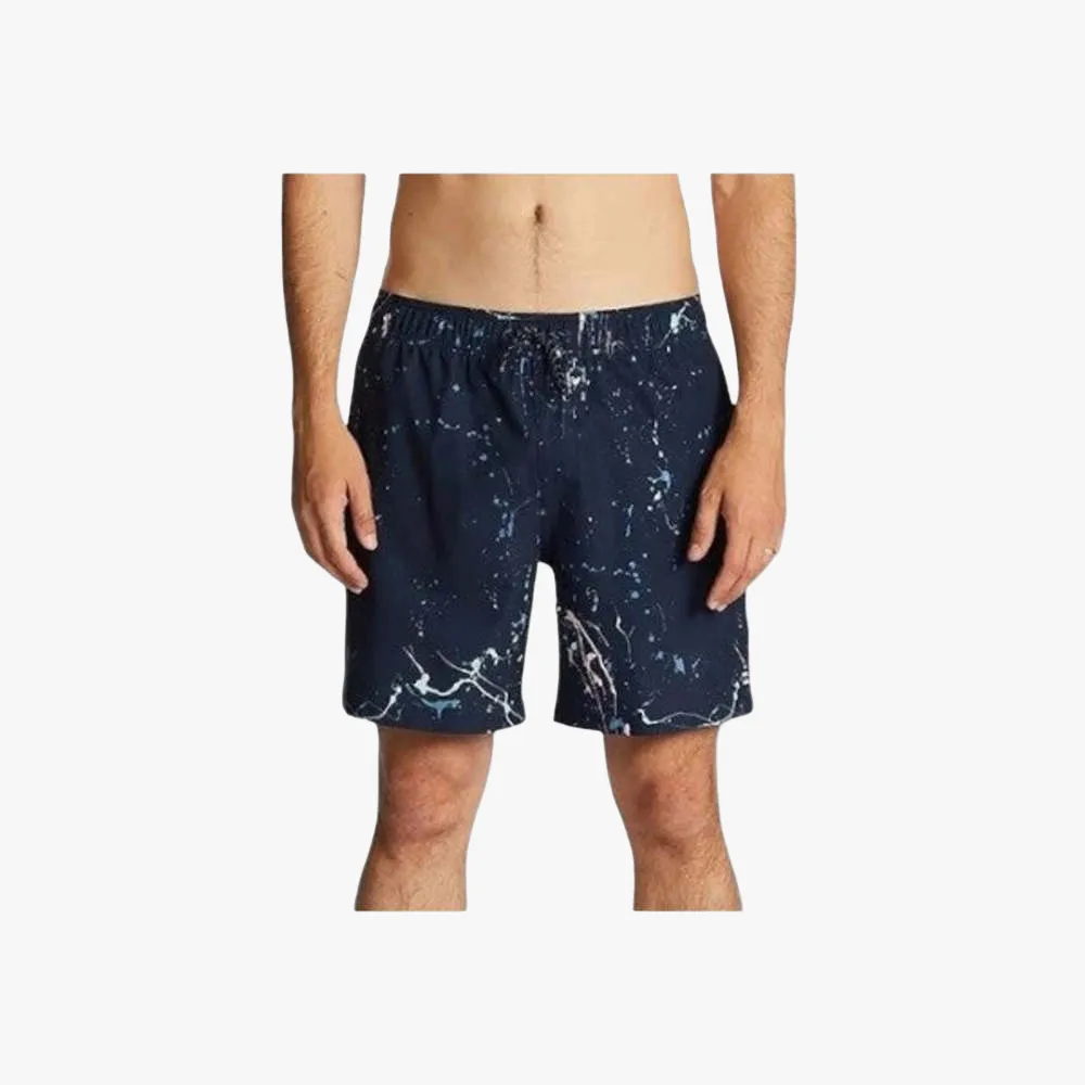 Billabong Boys Hazey Day Layback Shorts Navy