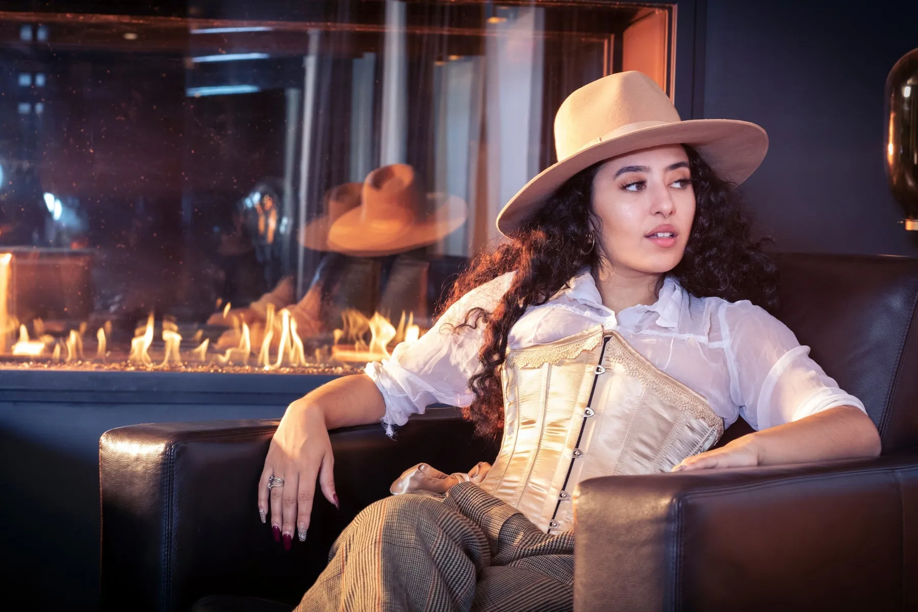 Biltmore Tepeaca Wide Brim Wool Felt Fedora