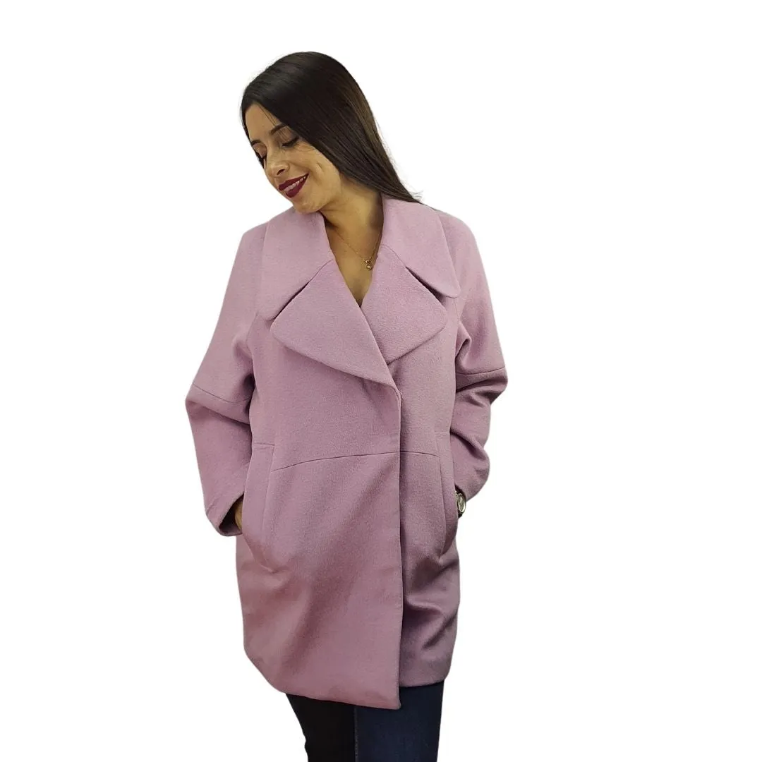 Blazer Vero Moda Rosa Vieja Style SHINY 9/10 WOOL COAT(NL)