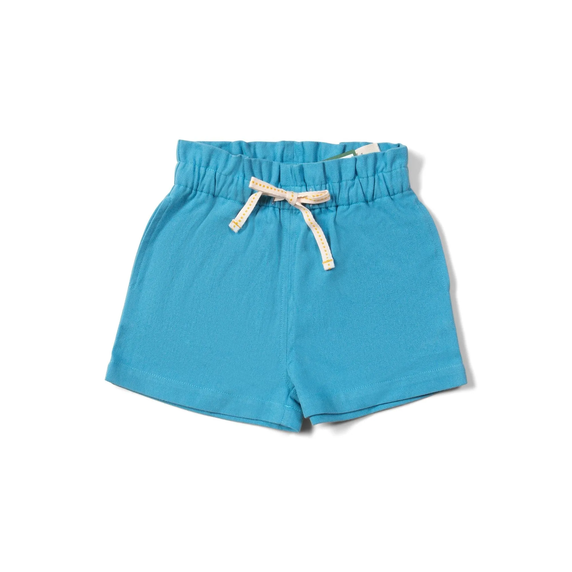 Blue Moon By The Sea Twill Shorts