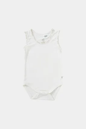 Boody - Sleeveless Bodysuit with Elastic Trim