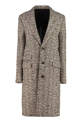 Bottega Veneta Single Breasted Buttoned Coat