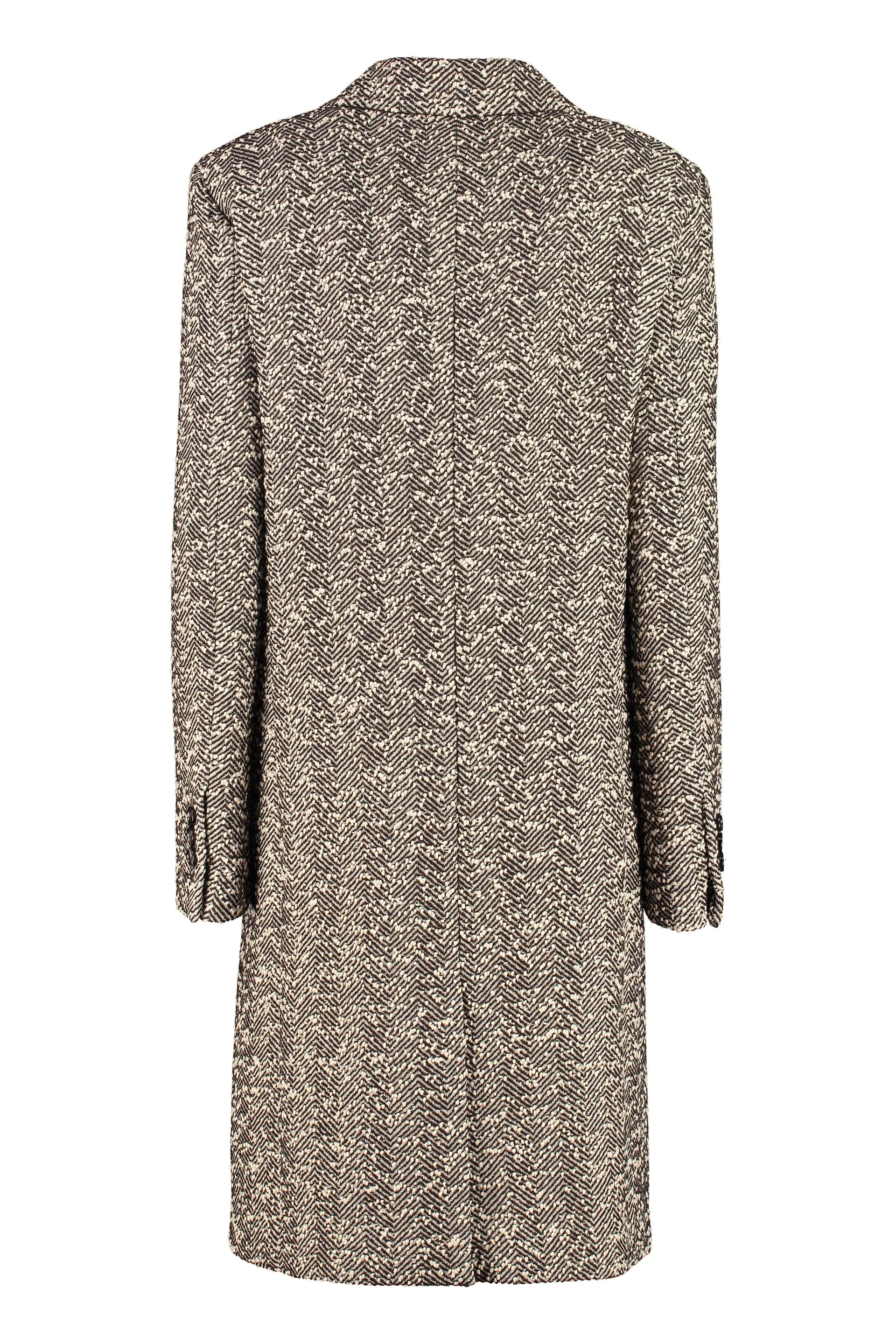 Bottega Veneta Single Breasted Buttoned Coat