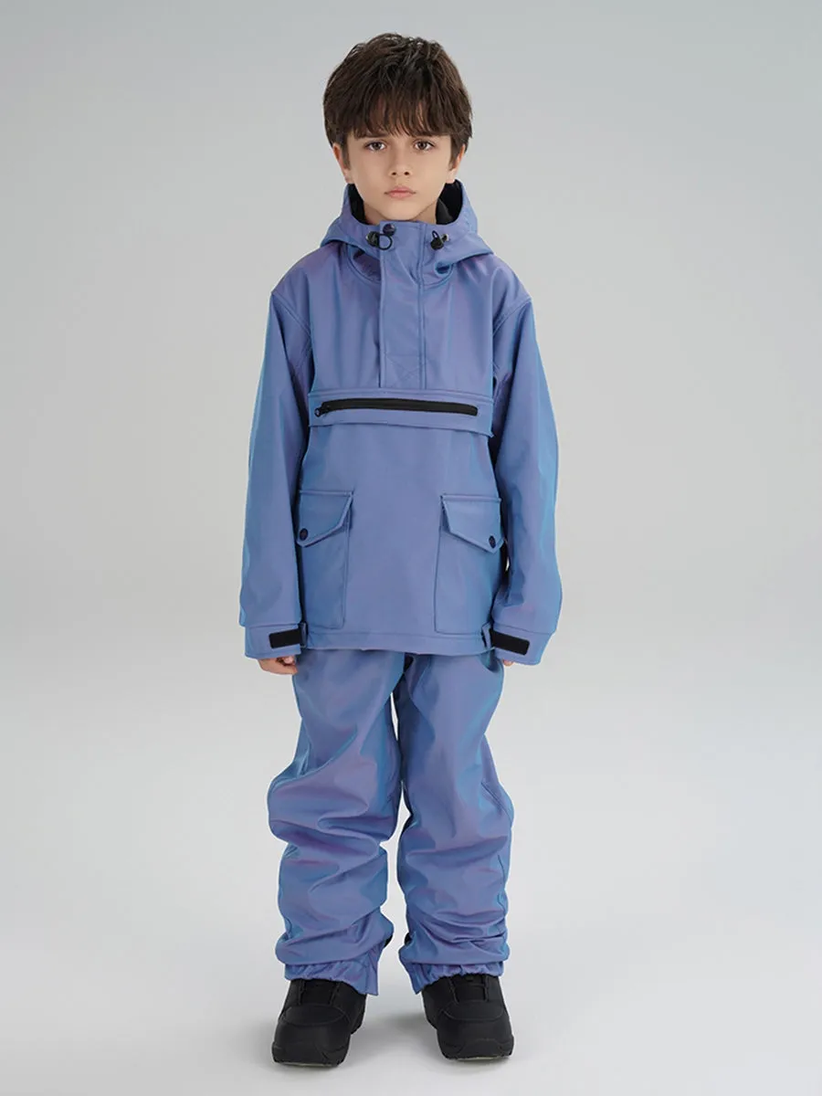 Boys Insulated Cargo Snowsuits
