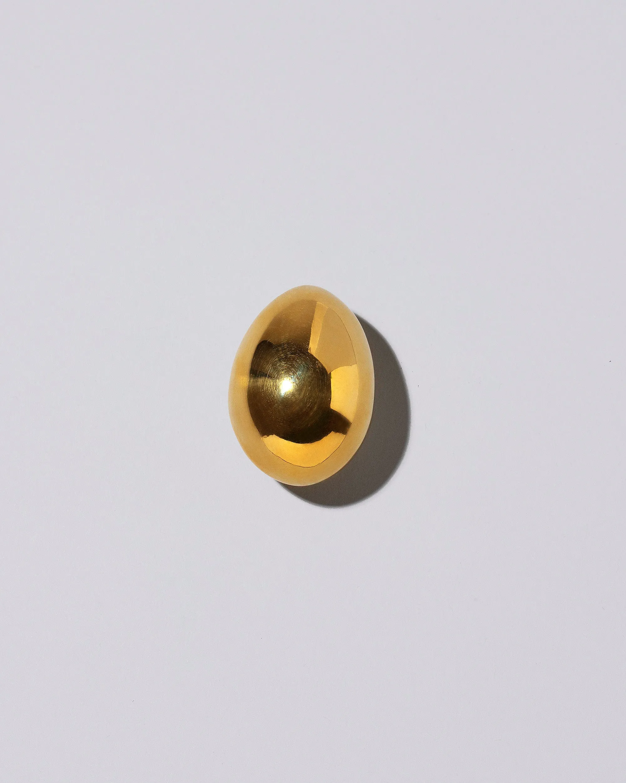 Brass Egg Paperweight