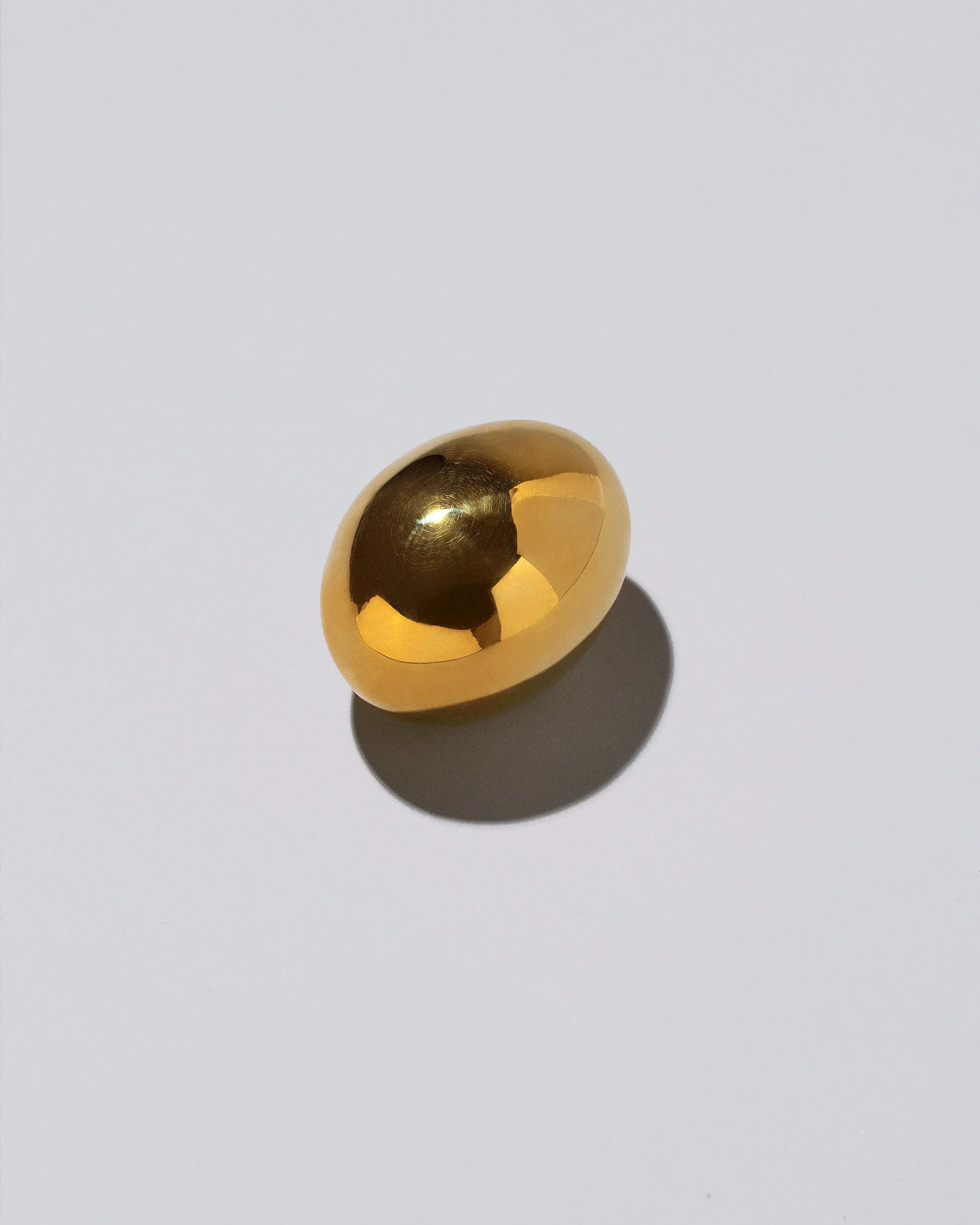 Brass Egg Paperweight