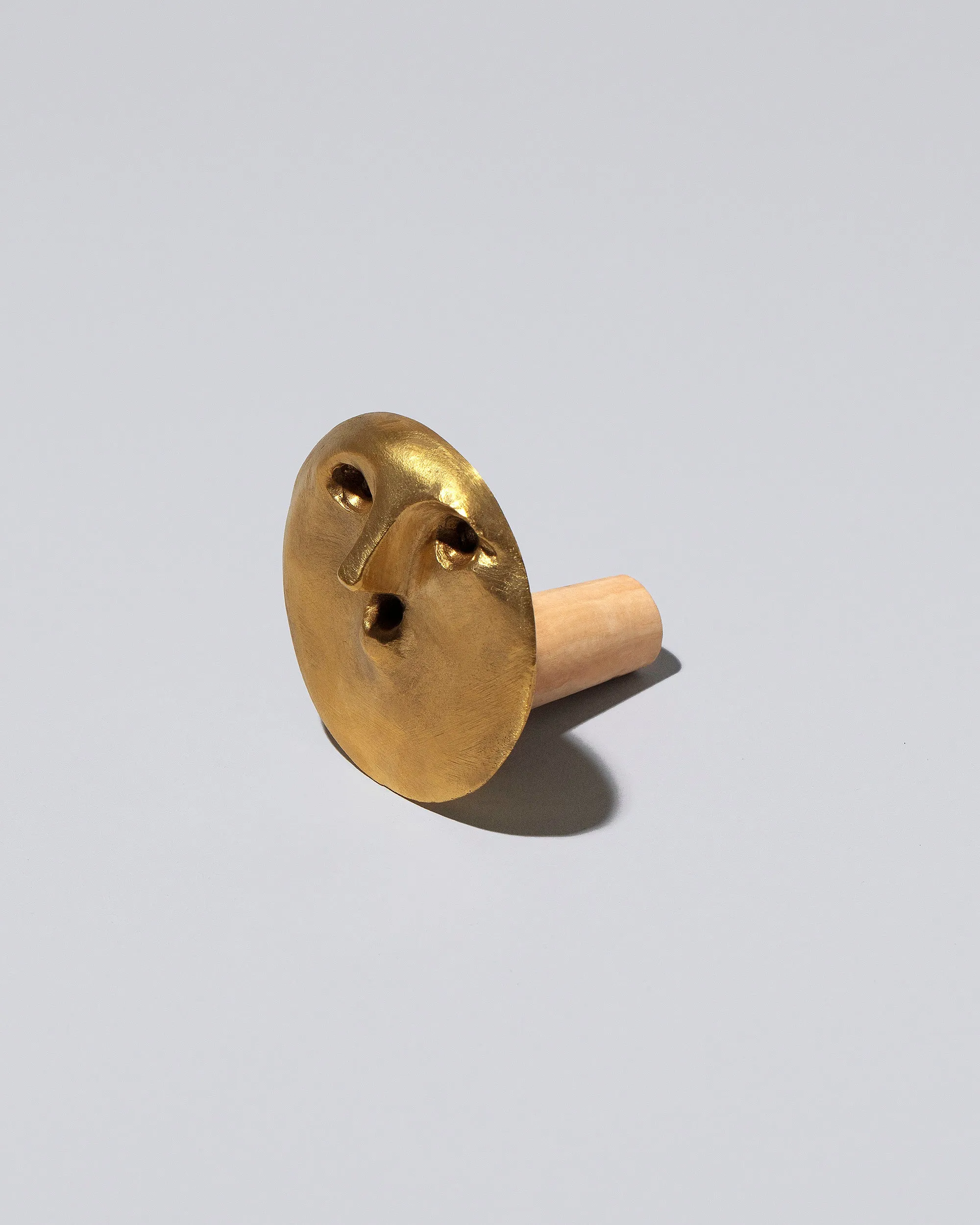 Brass Face Bottle Stopper