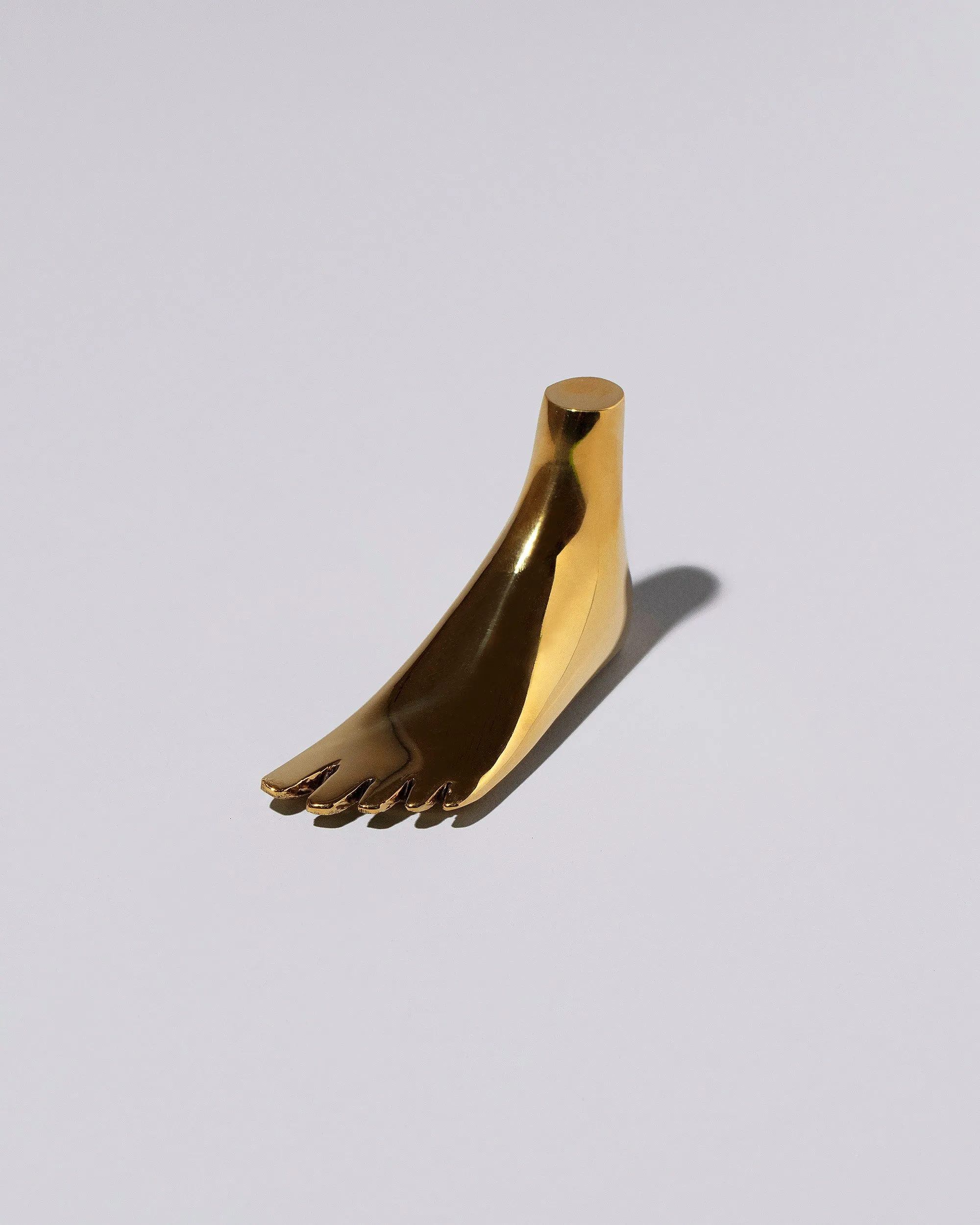 Brass Foot Paperweight