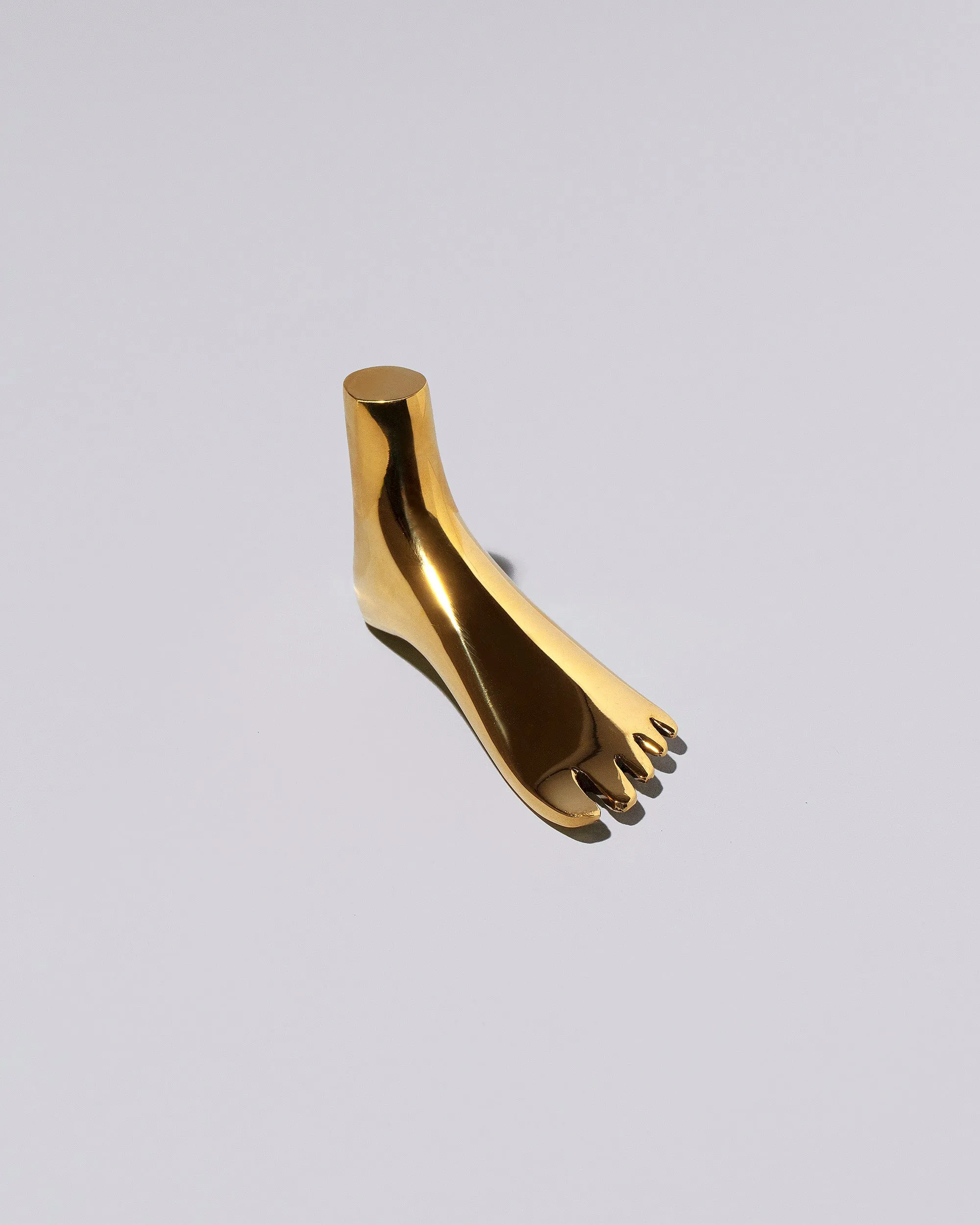 Brass Foot Paperweight