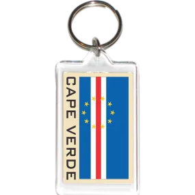 Cape Verde Acrylic Key Holders