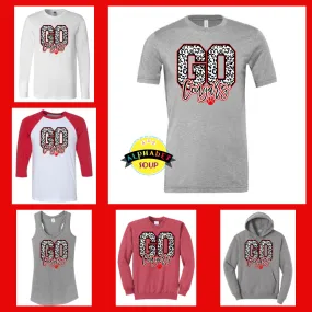 Castlio Elementary Go Cougar Design On Adult and Youth Tees And Sweatshirts