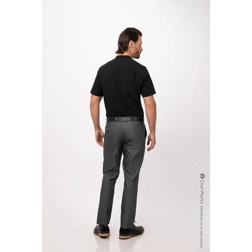 Chef Works SHC08BLKL Cook's Shirt