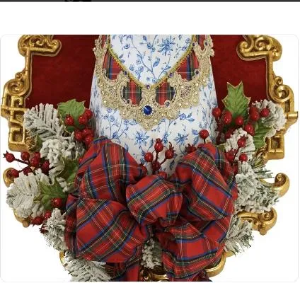 Chinoiserie Patterned Deer Head 28-228591
