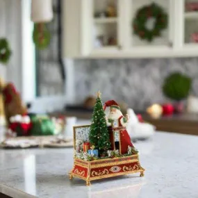 Chinoiserie Treasured Santa Box 28-228592