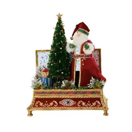 Chinoiserie Treasured Santa Box 28-228592