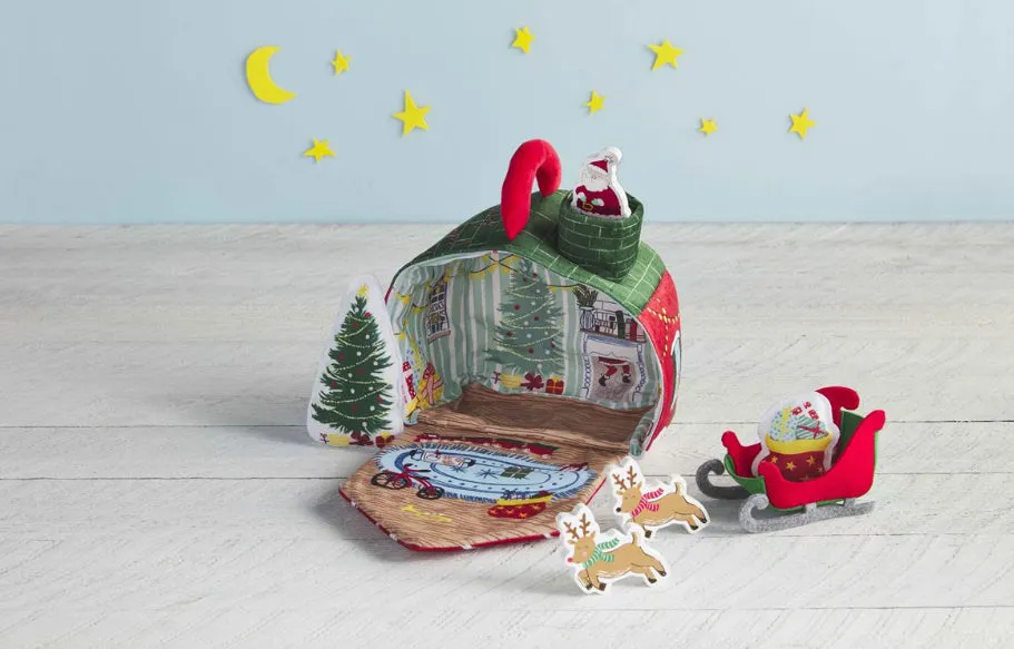 Christmas House Plush Set