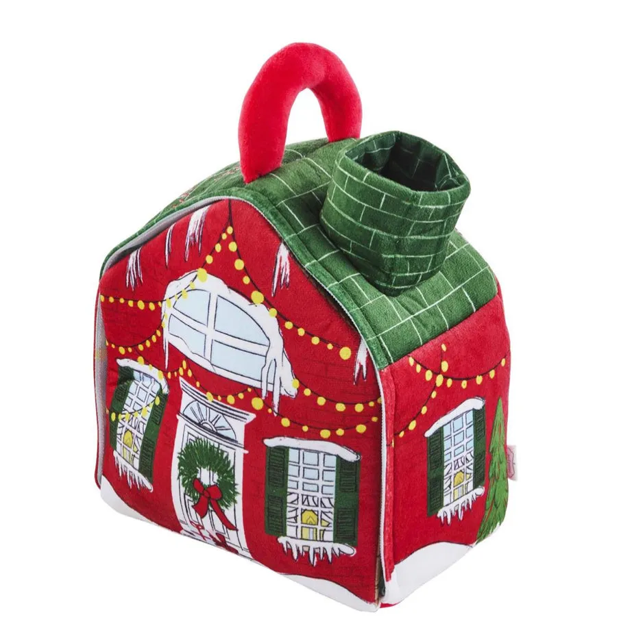 Christmas House Plush Set