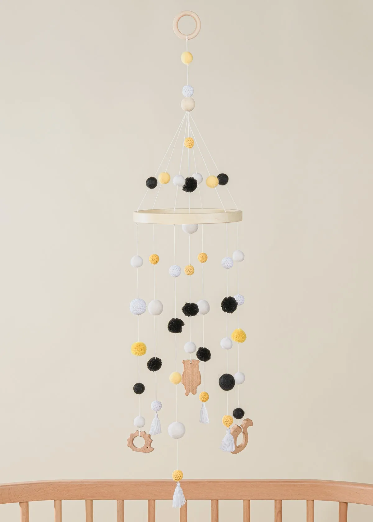 Crib Mobile - Tuxedo