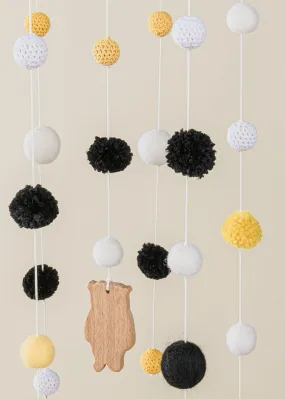 Crib Mobile - Tuxedo