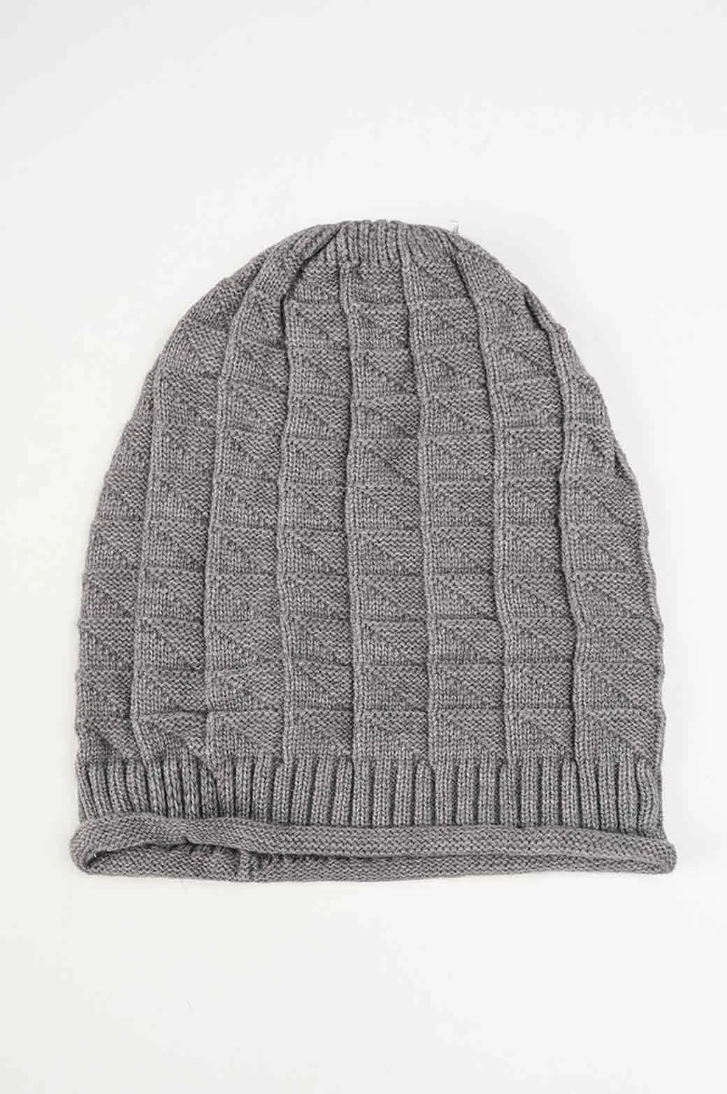 CROCHET LONG KNIT BEANIE