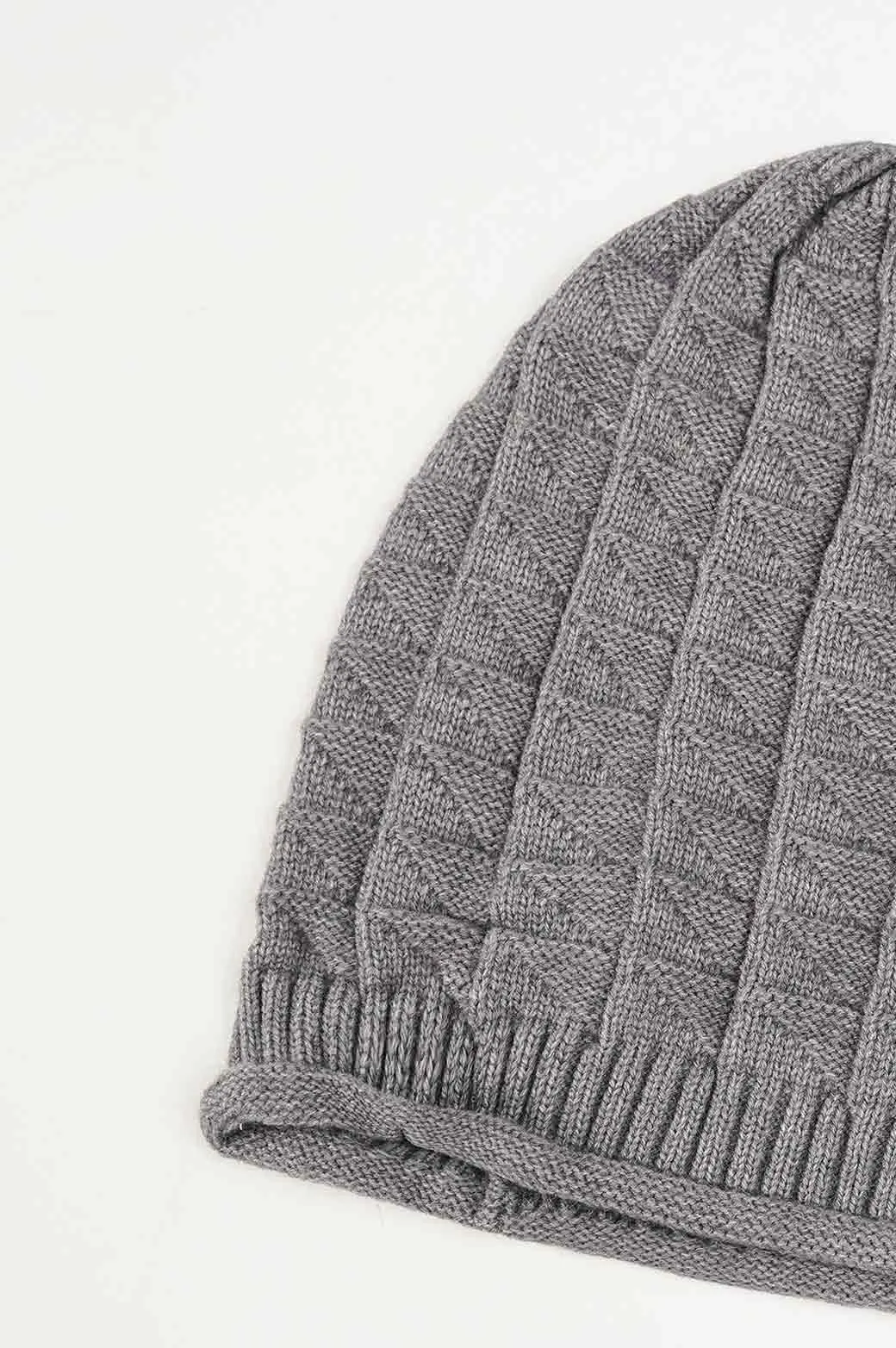 CROCHET LONG KNIT BEANIE