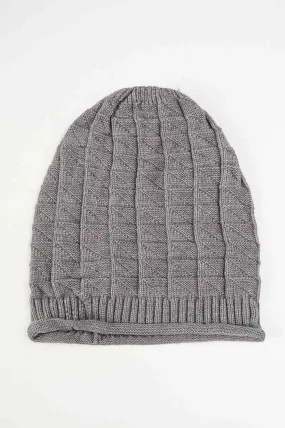 CROCHET LONG KNIT BEANIE