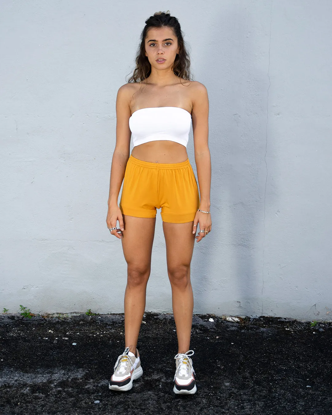 CYAN BLUE BAMBOO PUNE SHORTS