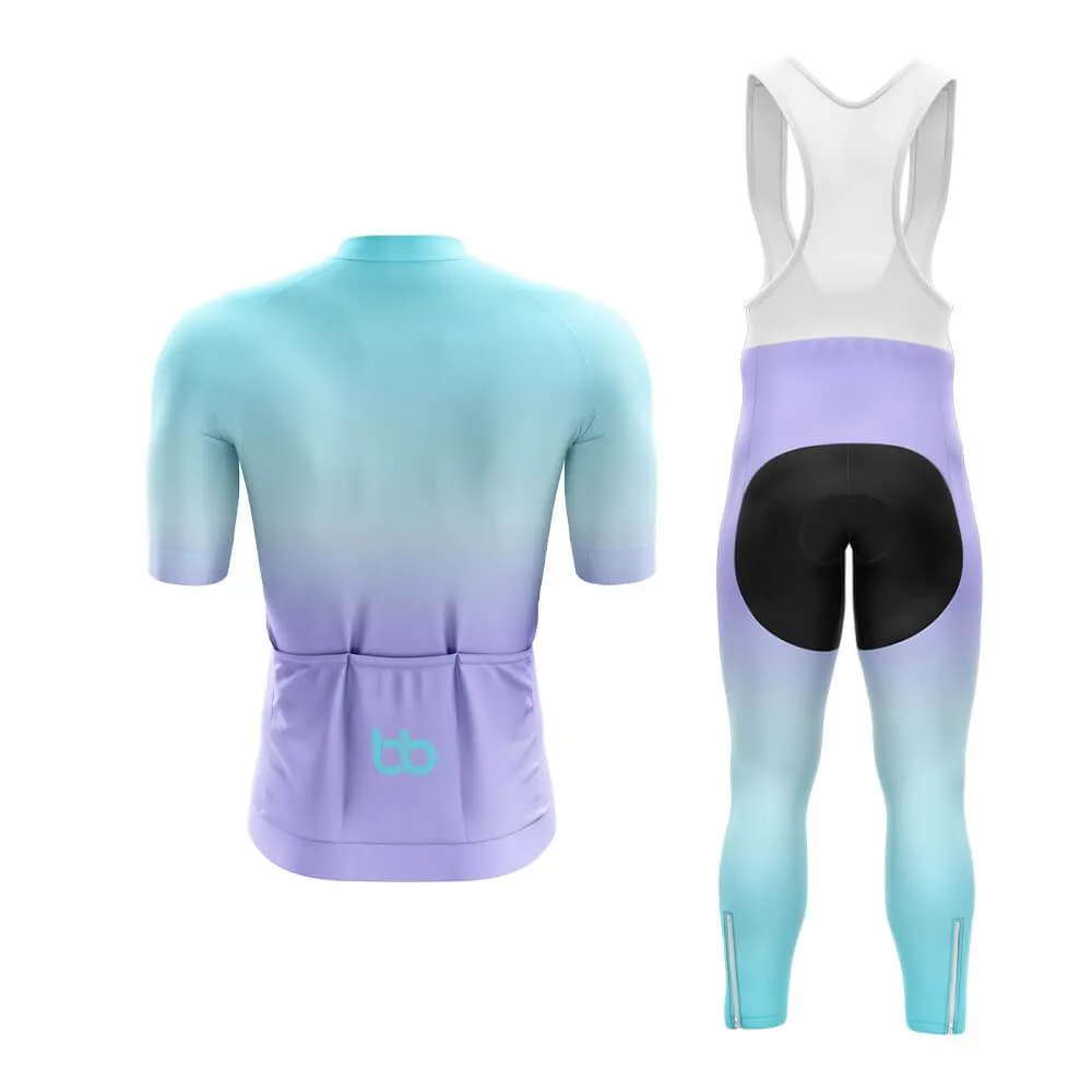Cyan-Violet Gradient Aero Cycling Kit