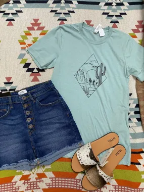 'Diamond Scenery' Unisex T-Shirt