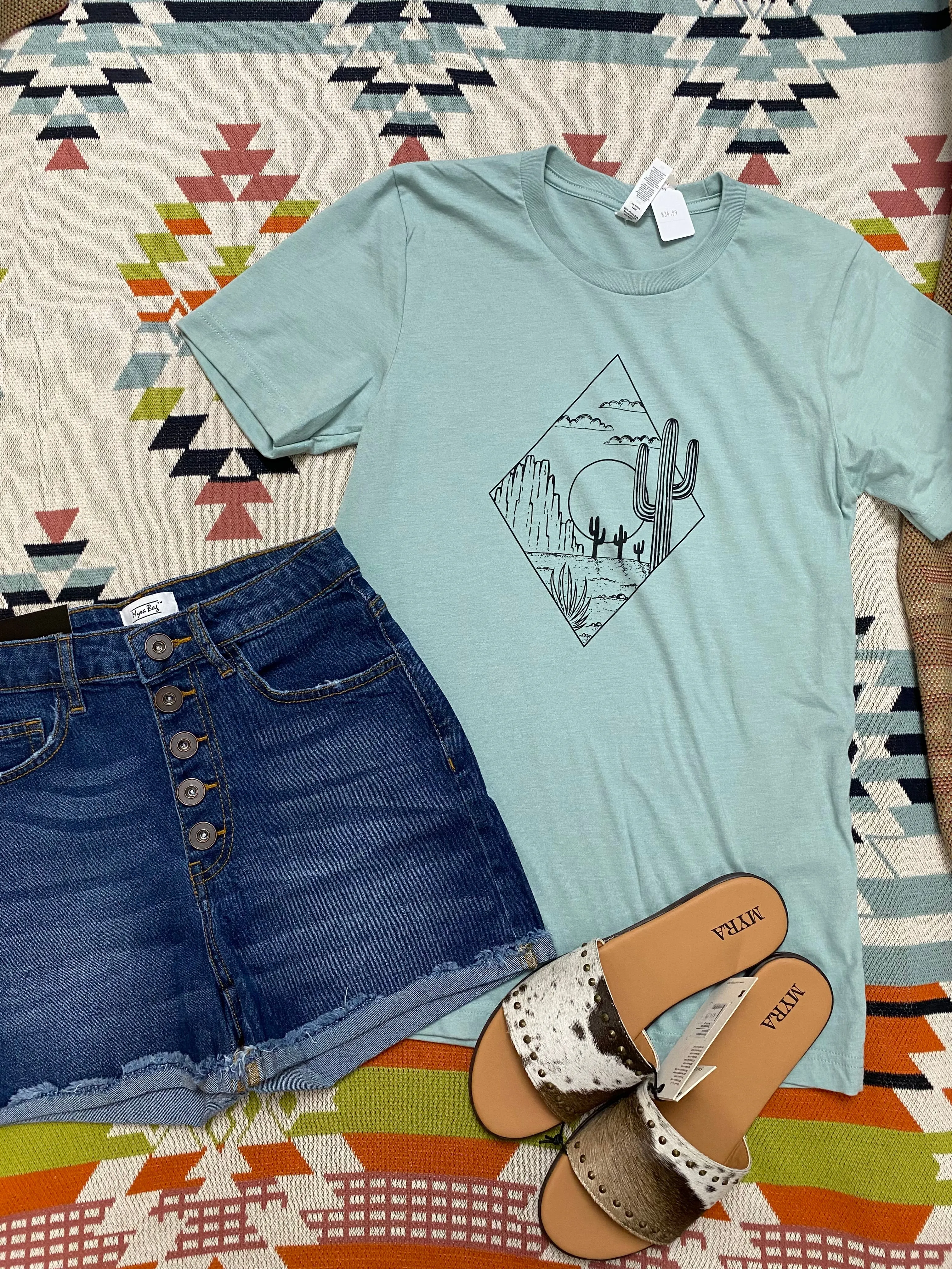 'Diamond Scenery' Unisex T-Shirt