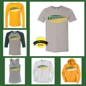 Duello Elementary Split Design On Adult and Youth Tees And Sweatshirts