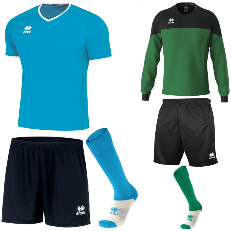 ERREA LENNOX SS KIT BUNDLE CYAN WHITE